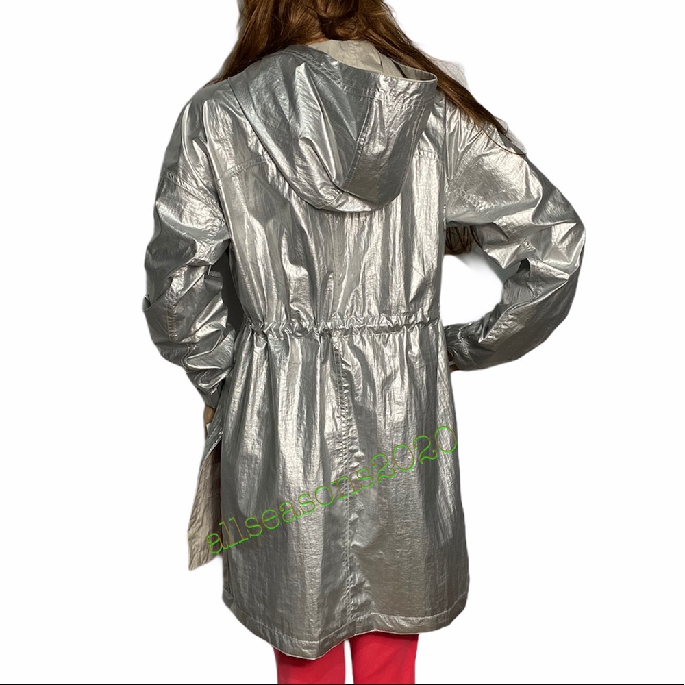 Calvin Klein š„SALEš„ Performance Reversible Jacket Metalic Size M PFCJ4946 - Picture 3 of 10